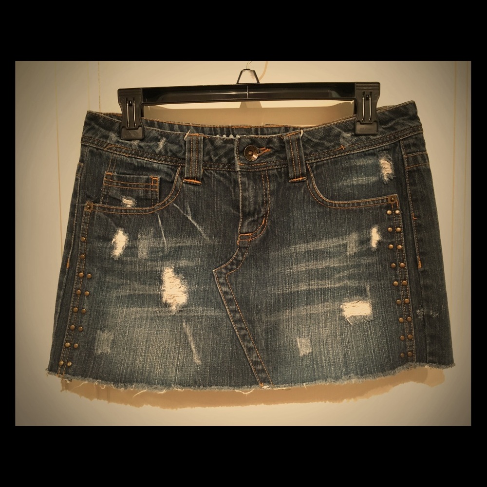 Hang Ten - Jean Mini Skirt